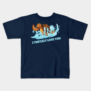 I turtle love you Kids T-Shirt